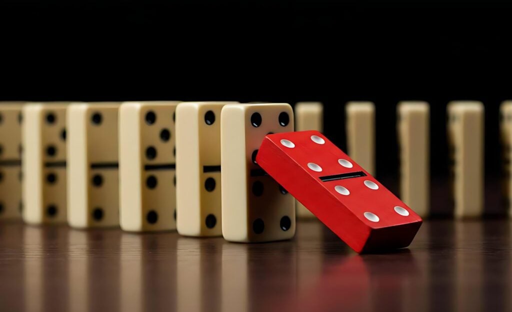 Efeito Dominó causado por erro de cadastro