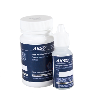 Fitas Análise Visual - Amônia NH3 (3343) 25 testes