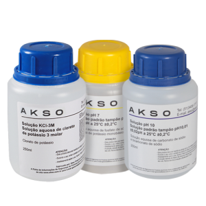 Combo Soluções - pH7, pH10 e KCl