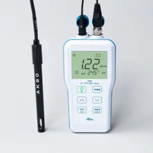 AK115 Max - Medidor de EC, TDS, Salinidade e Temperatura