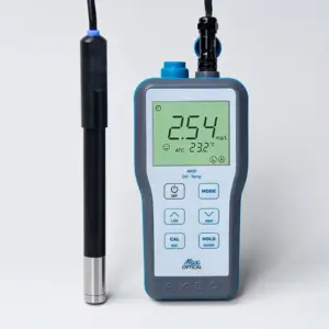 AK121 Max - Medidor de Oxigênio Dissolvido e Temperatura com sonda Óptica