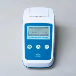 medidor de cloro pH AK400 para análise colorimétrica de água