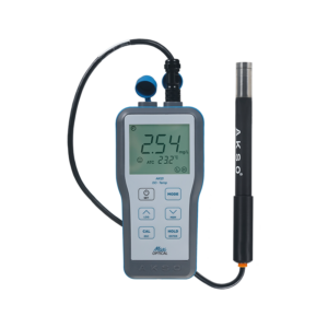 AK121 Max - Medidor de Oxigênio Dissolvido e Temperatura com sonda Óptica