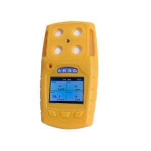 detector de gás portátil AK204 com sensores multiparâmetro