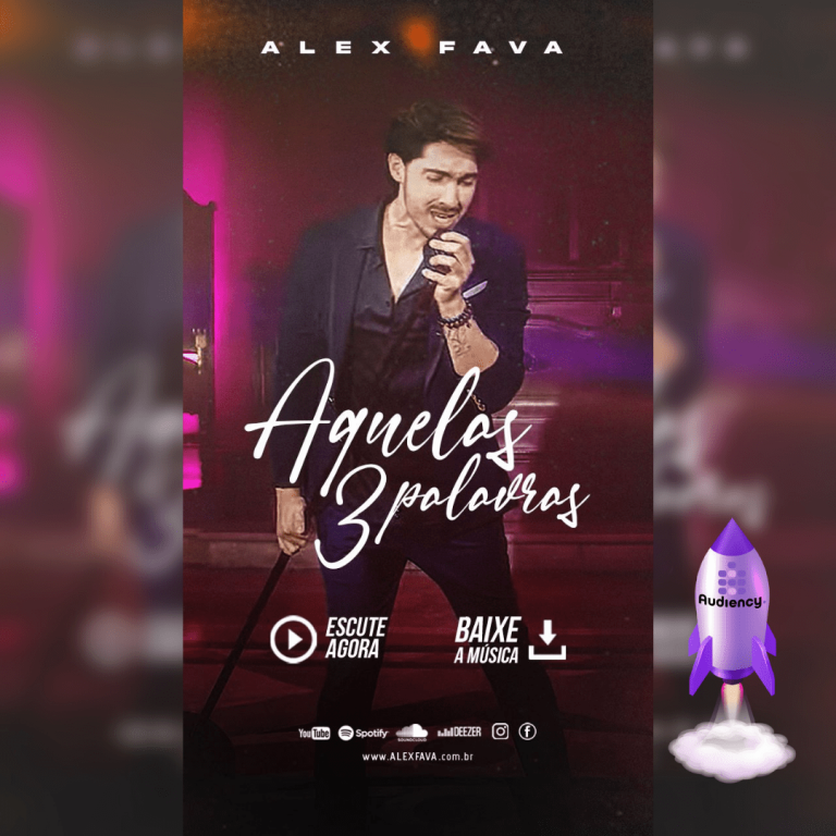 "Aquelas Três Palavras" é o novo sucesso de Alex Fava!