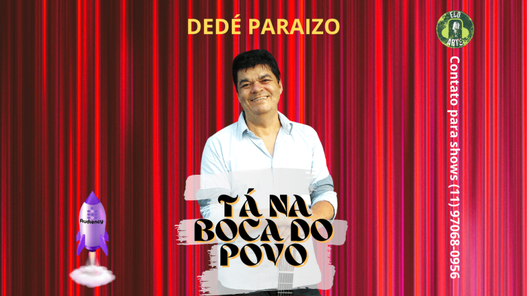 Dedé Paraizo lança "Tá na Boca do Povo" em trabalho solo