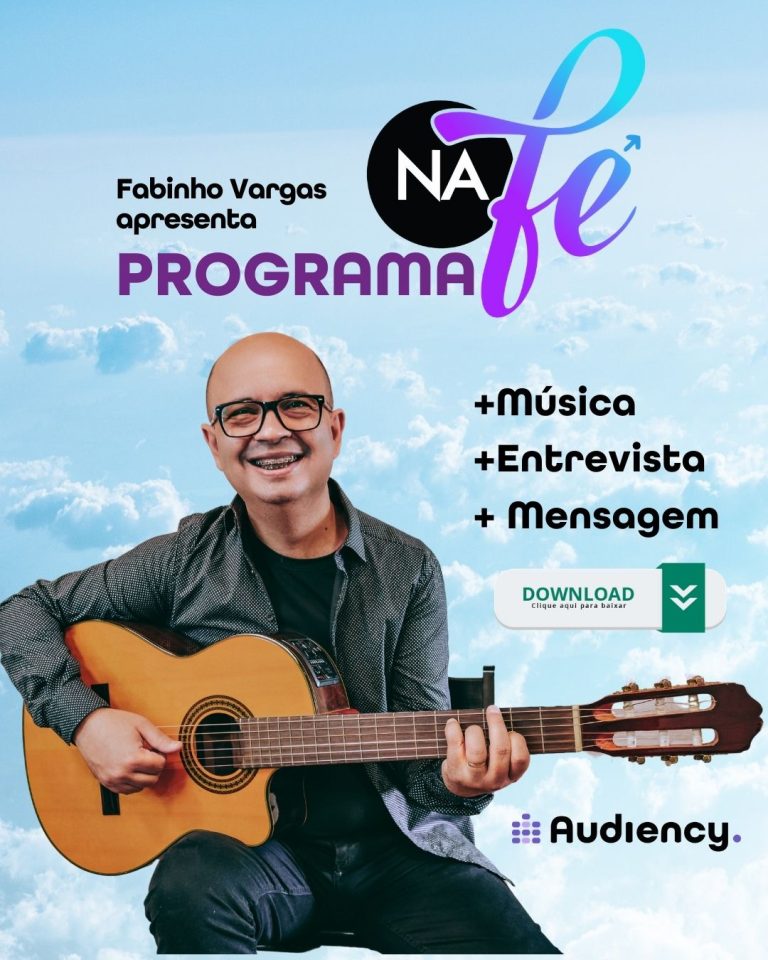 Programa na Fé audiency - Fabinho Vargas