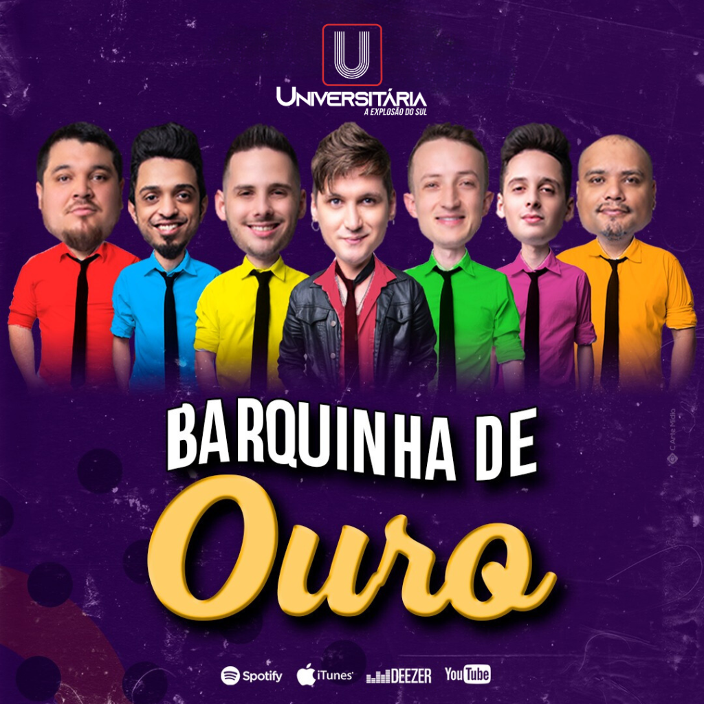 Banda Universitária, Música Brasileira, Barquinha de Ouro, História de Amor, Melodia Envolvente, Letras Românticas, Lançamento Musical