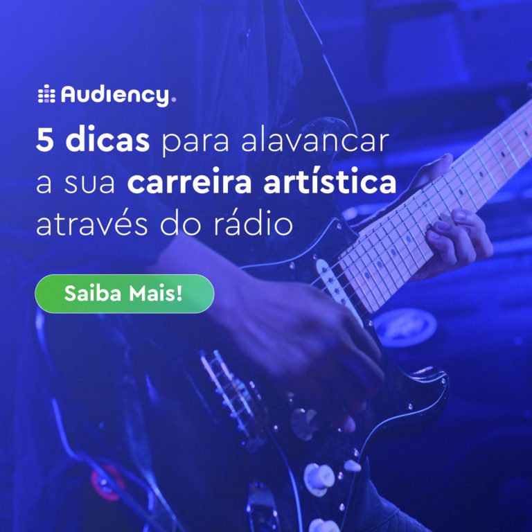 Saiba alavancar a sua carreira musical através do rádio