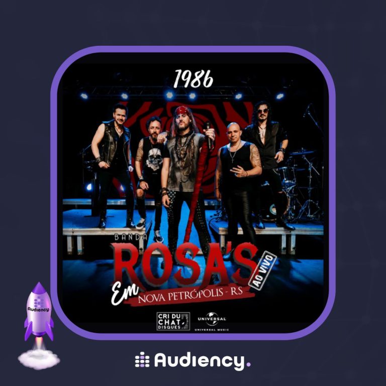 A banda Rosa's lança versão ao vivo do hit "1986". Confira mais sobre o novo lançamento e a história da banda!