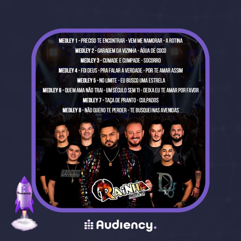 Rainha Musical acaba de lançar o seu novo EP ao vivo, saiba mais!