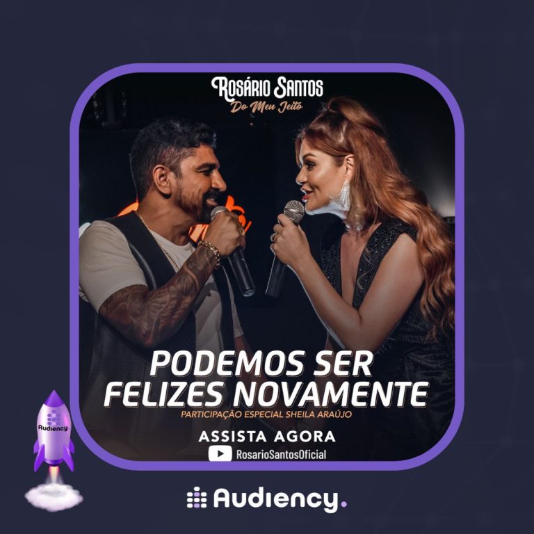 Rosário Santos lança para todas as rádios do Brasil o novo single "Podemos Ser Felizes Novamente"