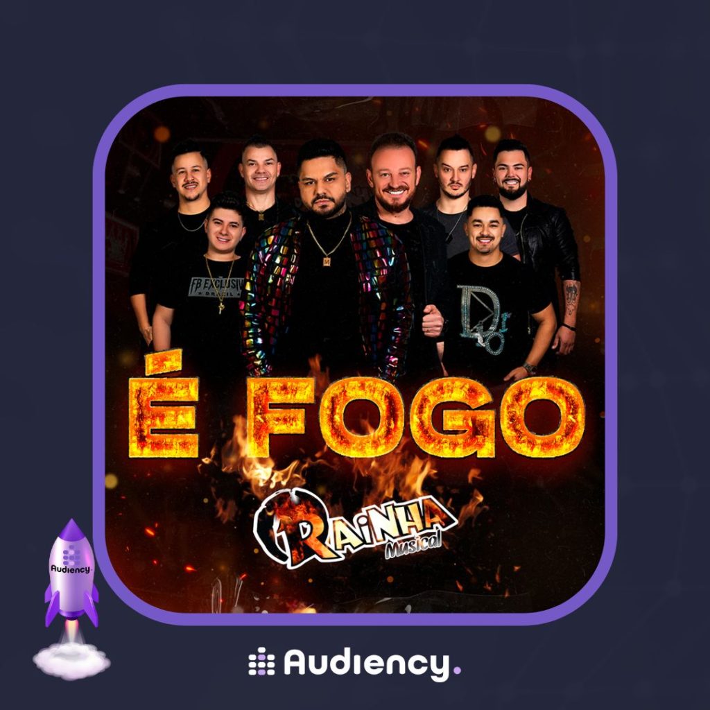 "É Fogo" é o novo lançamento da banda Rainha Musical