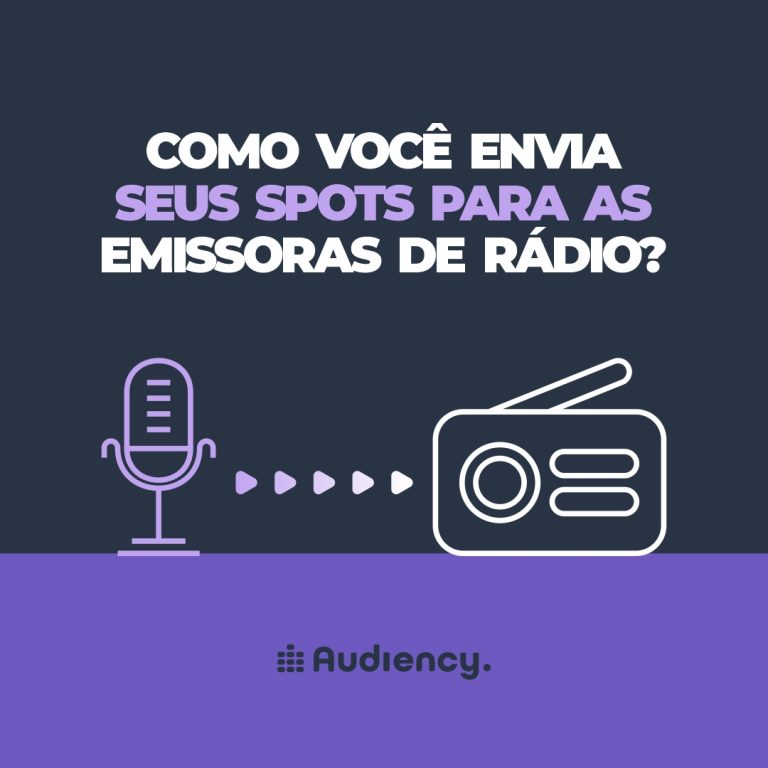 A Audiency soluciona vários problemas, e um deles é a distribuição de spots para emissoras de rádio