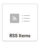 RSS items