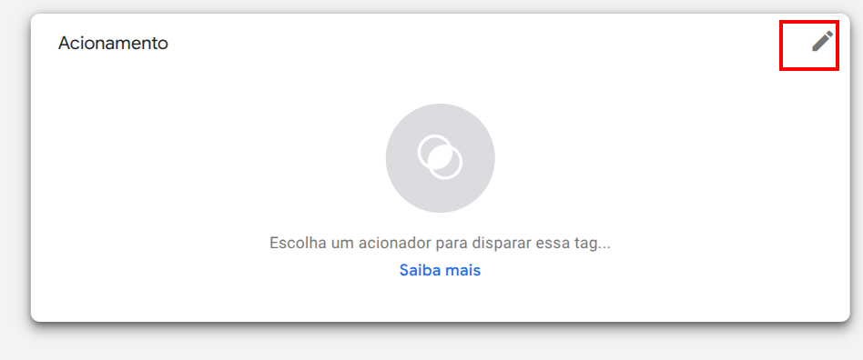 Acionamento