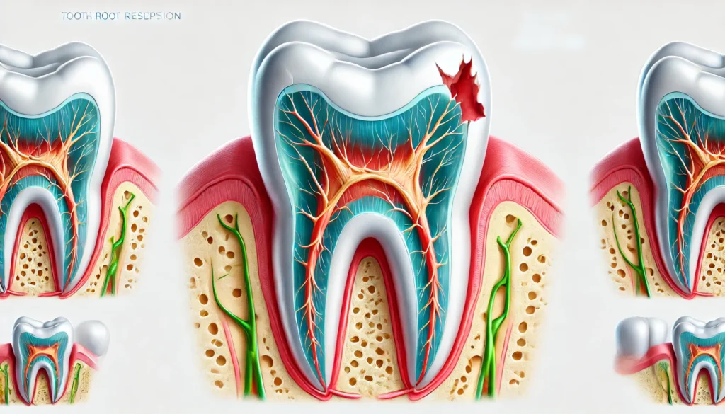 reabsorção radicular