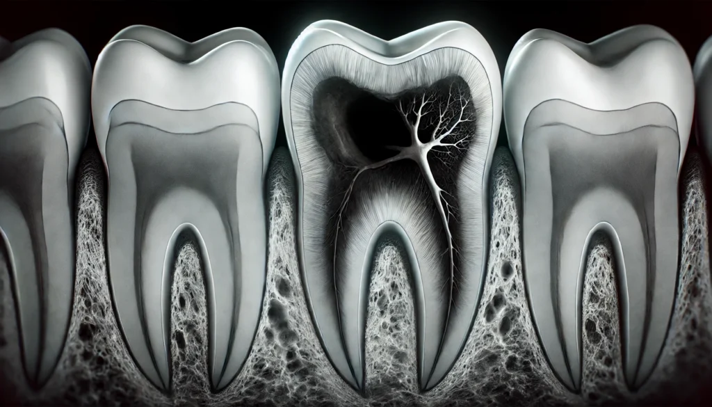 reabsorção radicular interna