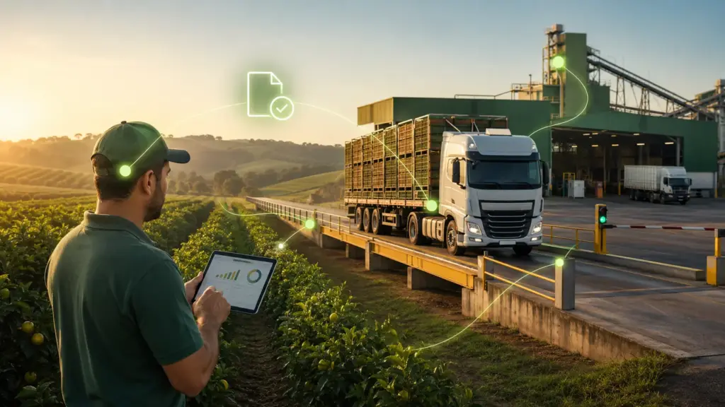 Automação do recebimento agrícola com o DEMETRA Integrador