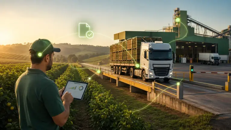 Automação do recebimento agrícola com o DEMETRA Integrador