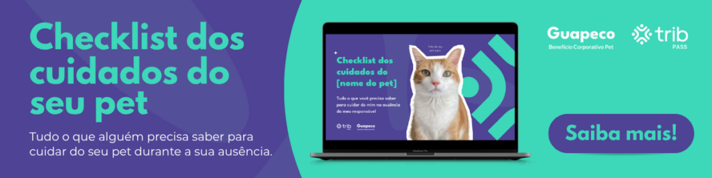 Checklist dos cuidados do seu pet