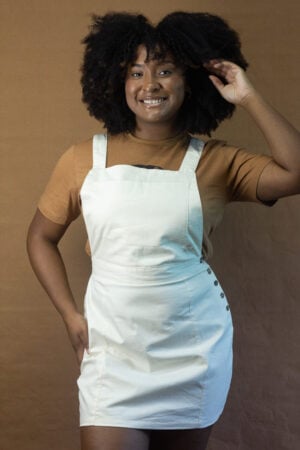 Jardineira Saia