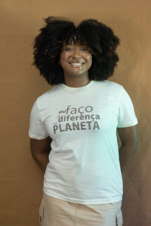 Camiseta eu Faço a Diferença no Planeta