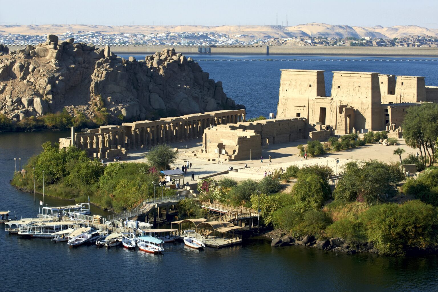 Egypt, Nile valley, Aswan, Agilkia island, Philae, UNESCO World Heritage Site