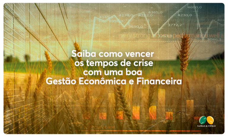 Dicas da Safras & Cifras para vencer os tempos de crise com uma boa Gestão Econômica e Financeira