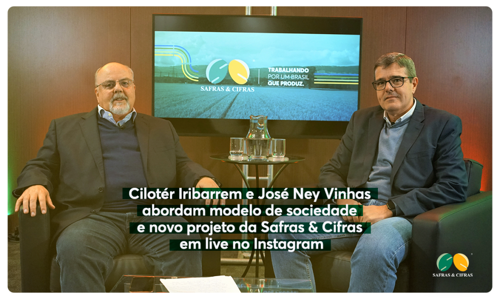 Cilotér Iribarrem e José Ney Vinhas conversam em Live da Safras & Cifras
