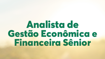 Analista de Gestão Econômica e Financeira Sênior