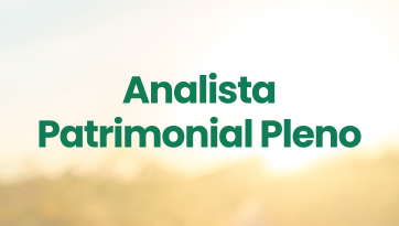 Vaga Analista Patrimonial Pleno