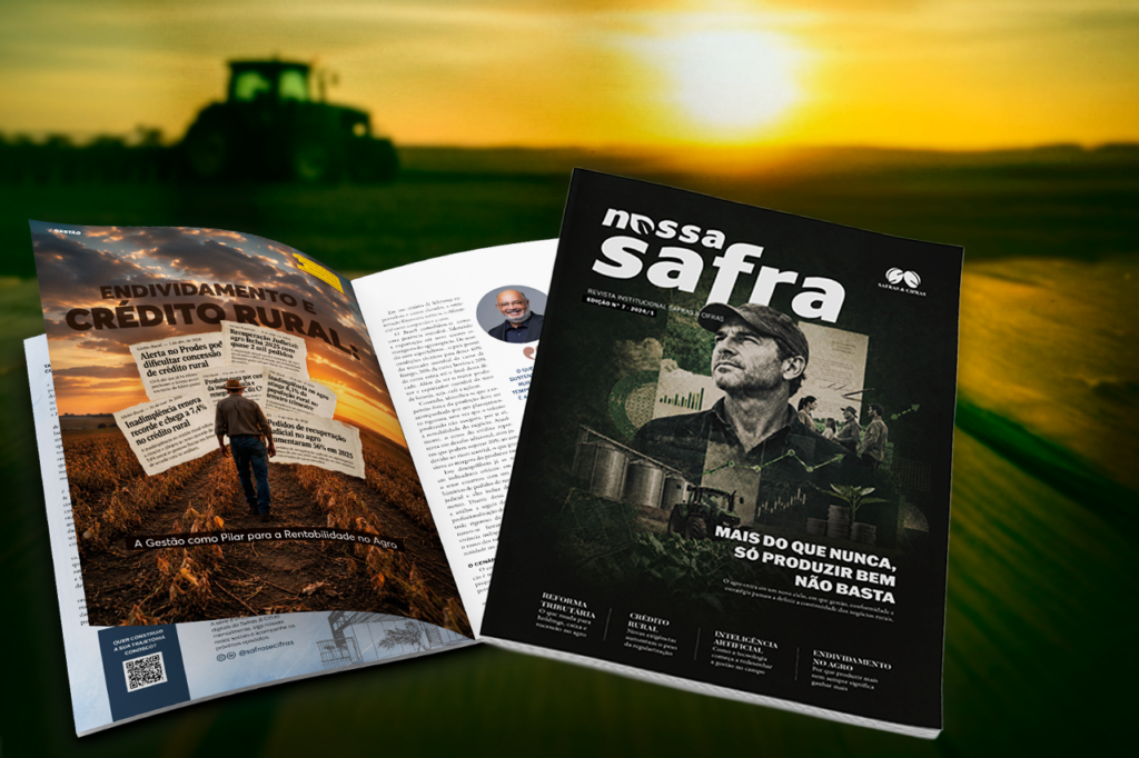 Capa da 7ª edição da Revista Nossa Safra.