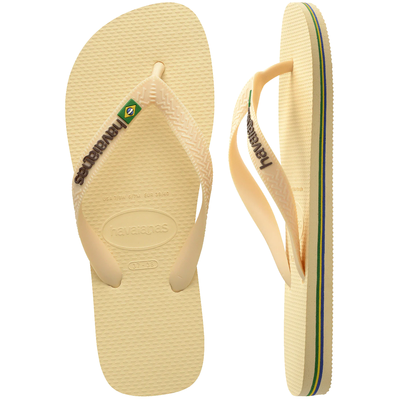 chinelos havaianas encardidas