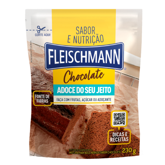 mistura para bolo do seu jeito fleischmann