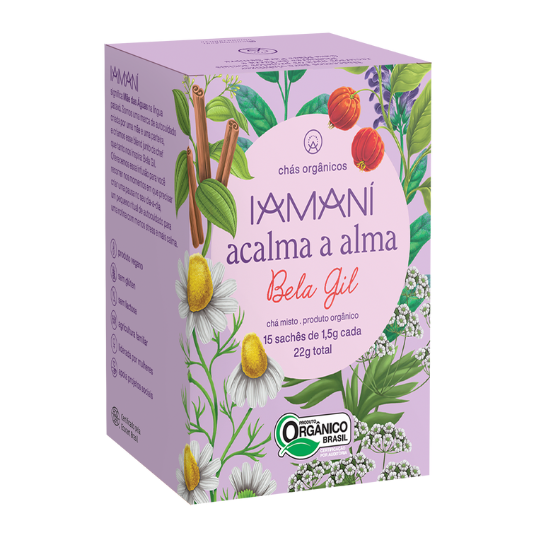 chá acalma a alma iamaní