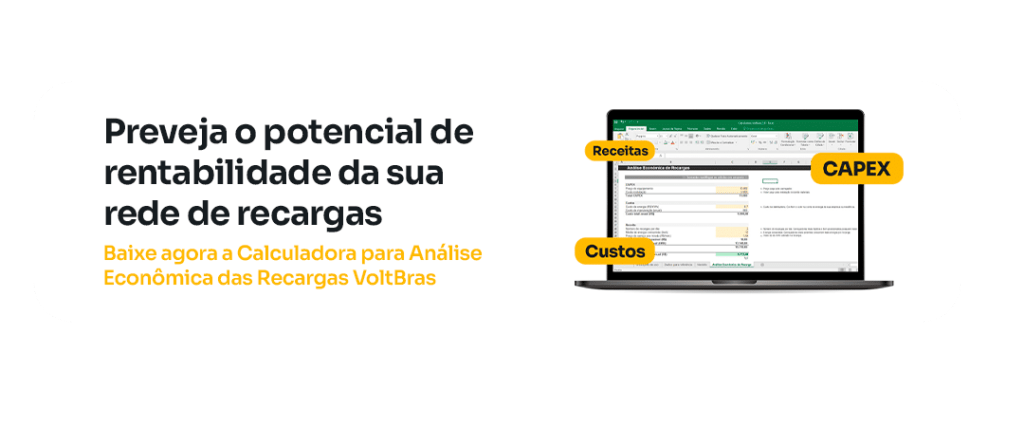 calculadora para análise econômica de redes de recargas