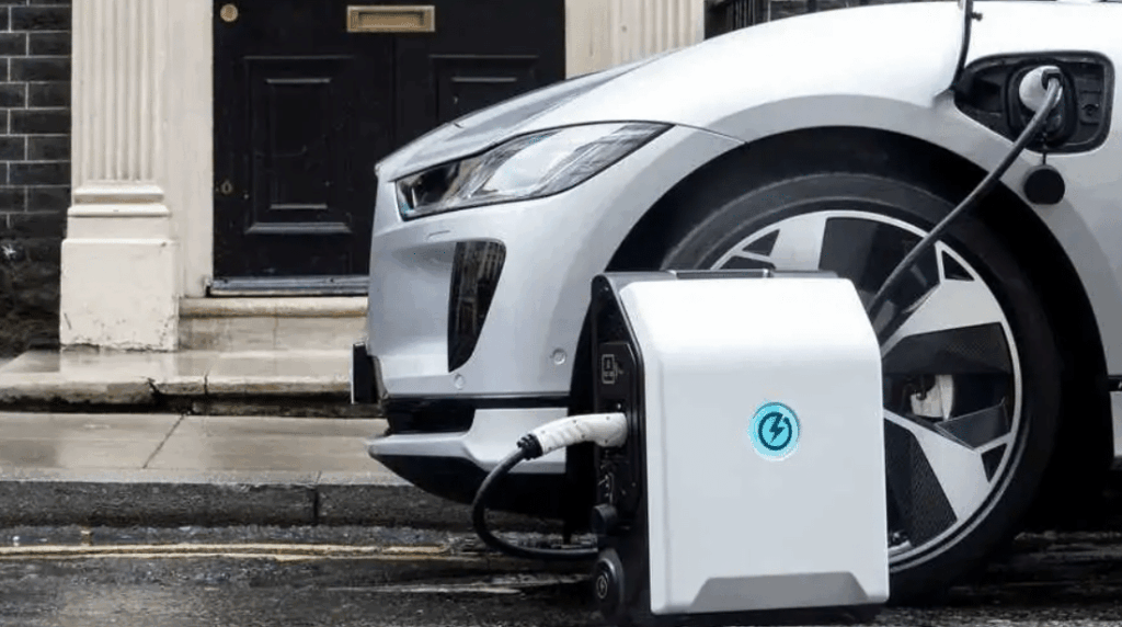 tipos carregador de carros elétricos - carregador portátil